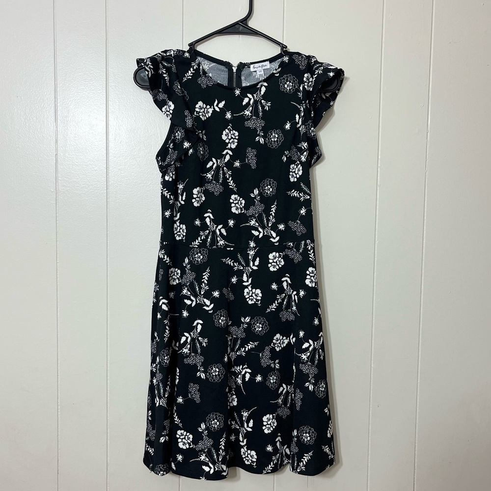 Love Fire Black Dress Size S